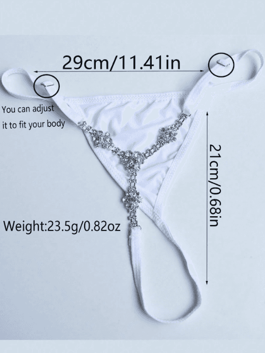 Taillen Kette für Nachtclubs, Bikini Schmuck - Mix und Mehr Shop