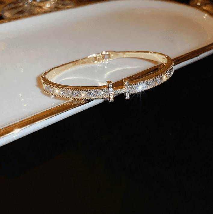 Armband mit Zirkonia Buchstaben - Mix und Mehr Shop