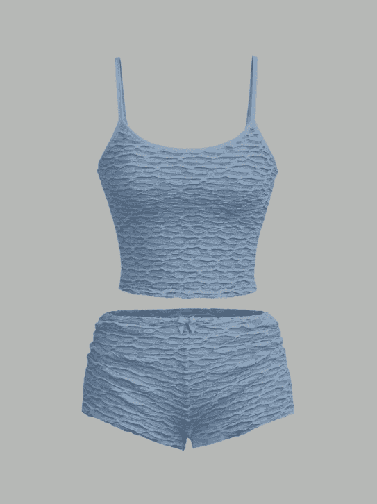 Top und Mini-Shorts Set - Mix und Mehr Shop