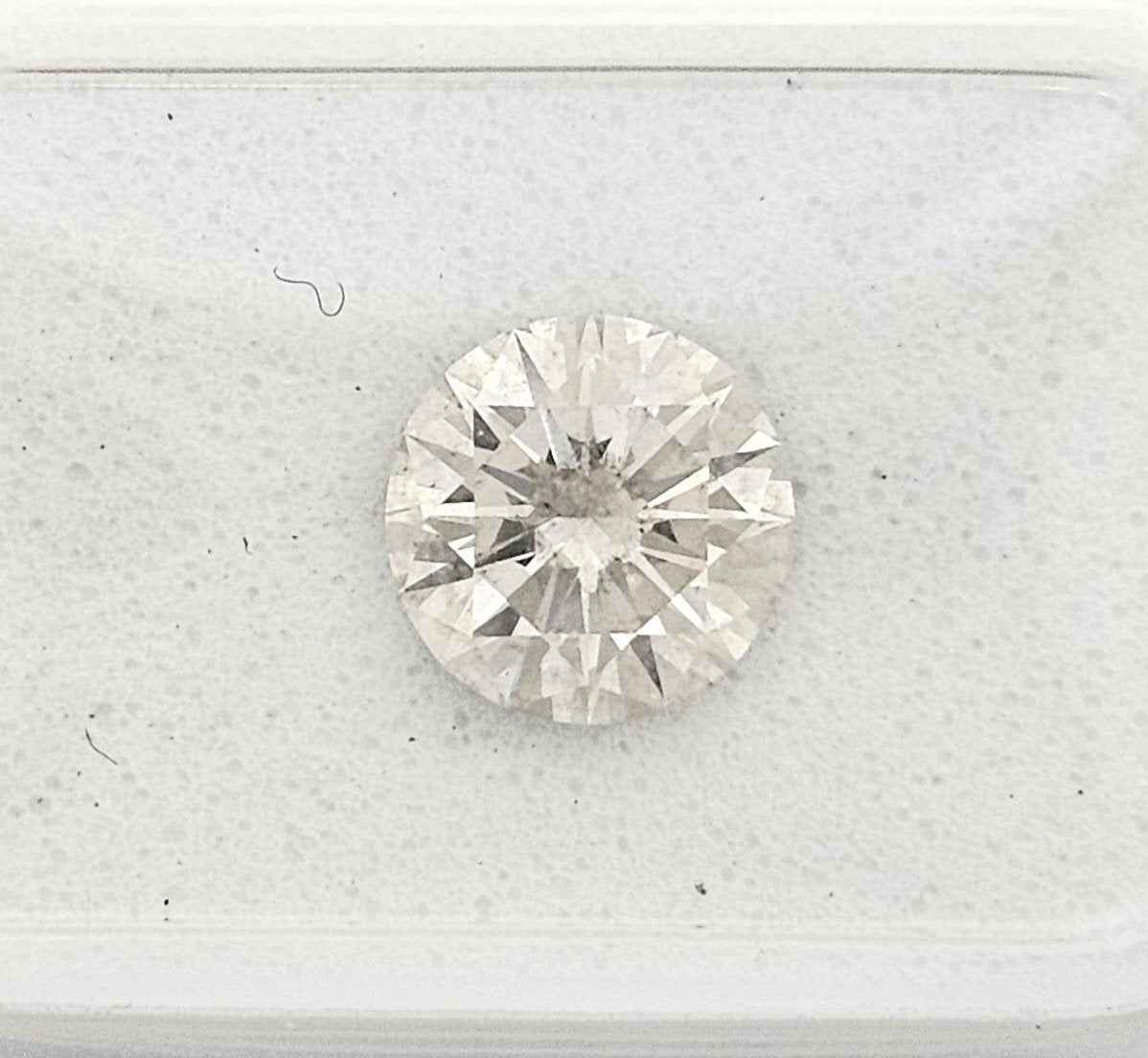 1 Stück Diamant (Natürlich) - 1.02 ct - Rund - G - SI2 - Mix und Mehr Shop